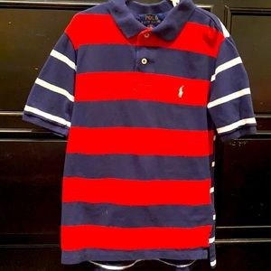 Boys Authentic Striped Polo